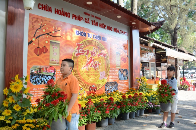 Series photos of activities preparing for the New Year 2019