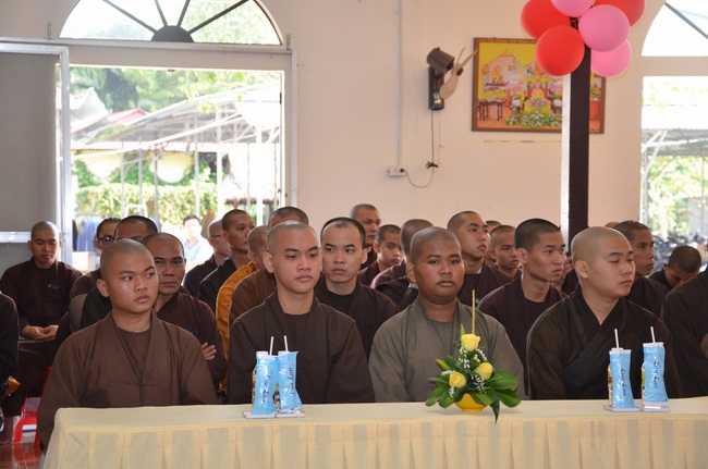 Attending the Final Year Ceremony of the Buddhist Intermediate Institute, Creature Release in Can Tho City.