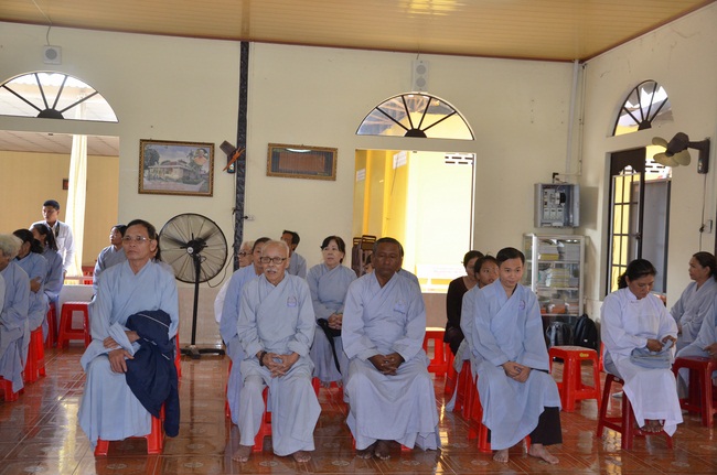 Attending the Final Year Ceremony of the Buddhist Intermediate Institute, Creature Release in Can Tho City.