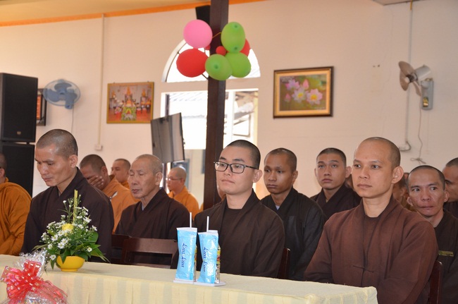Attending the Final Year Ceremony of the Buddhist Intermediate Institute, Creature Release in Can Tho City.