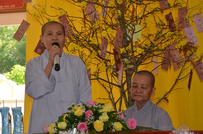 Attending the Final Year Ceremony of the Buddhist Intermediate Institute, Creature Release in Can Tho City.