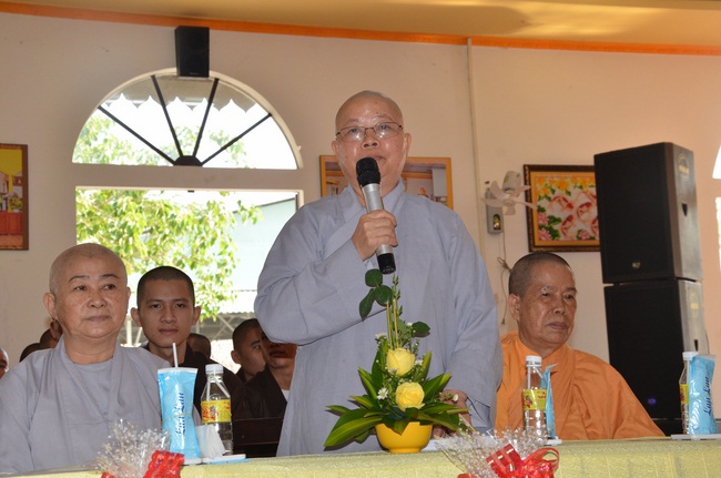 Attending the Final Year Ceremony of the Buddhist Intermediate Institute, Creature Release in Can Tho City.