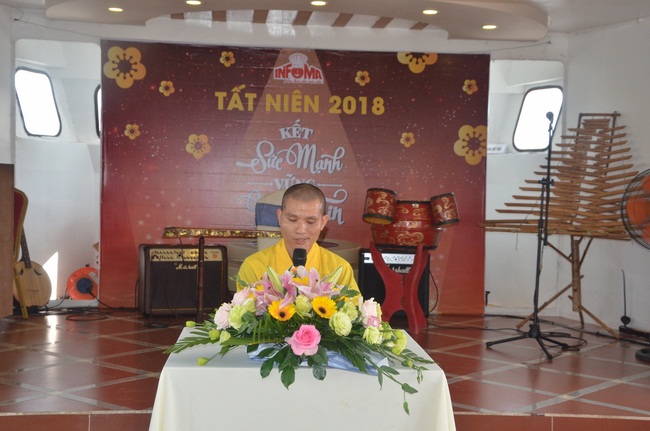 Attending the Final Year Ceremony of the Buddhist Intermediate Institute, Creature Release in Can Tho City.