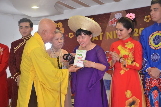 Attending the Final Year Ceremony of the Buddhist Intermediate Institute, Creature Release in Can Tho City.