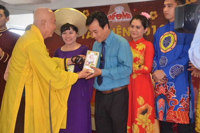 Attending the Final Year Ceremony of the Buddhist Intermediate Institute, Creature Release in Can Tho City.