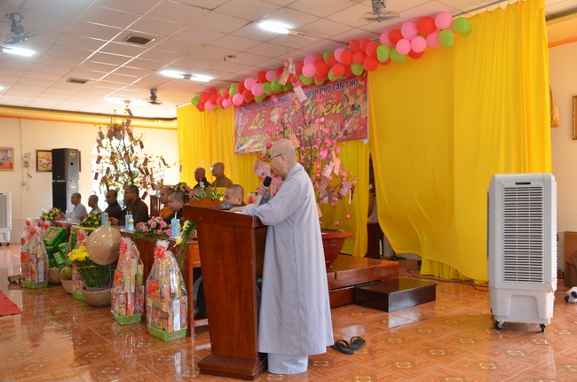 Attending the Final Year Ceremony of the Buddhist Intermediate Institute, Creature Release in Can Tho City.