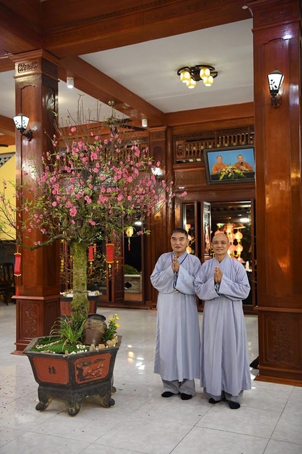 Chùa Hòa Phúc: Khoảnh khắc đón giao thừa Tết Kỷ Hợi