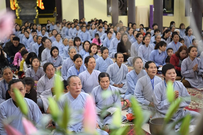 Chùa Hòa Phúc: Khoảnh khắc đón giao thừa Tết Kỷ Hợi