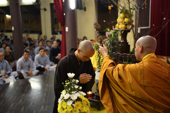 Chùa Hòa Phúc: Khoảnh khắc đón giao thừa Tết Kỷ Hợi