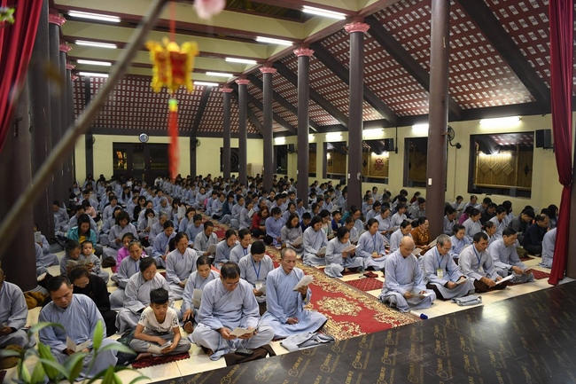 Chùa Hòa Phúc: Khoảnh khắc đón giao thừa Tết Kỷ Hợi