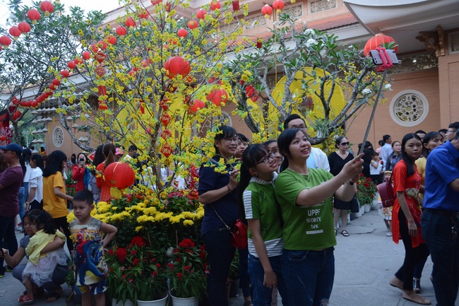 Series of photos on the 3rd day of Tet Holiday