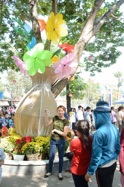 Series of photos on the 3rd day of Tet Holiday