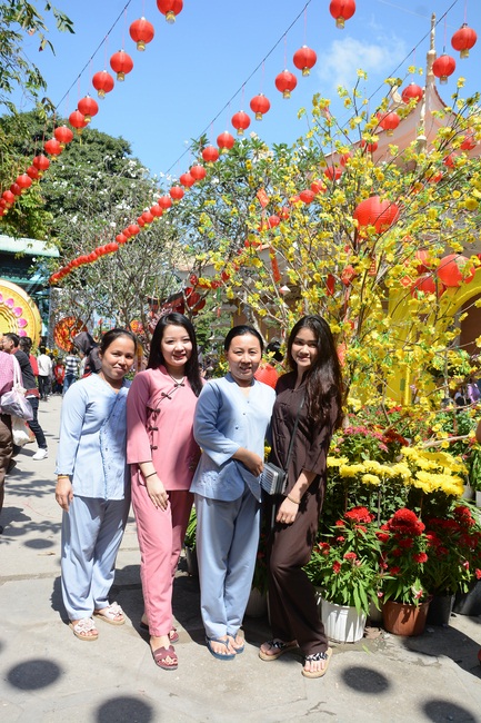 Series of photos on the 3rd day of Tet Holiday