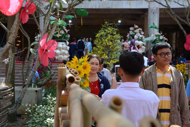 Series of photos on the 3rd day of Tet Holiday