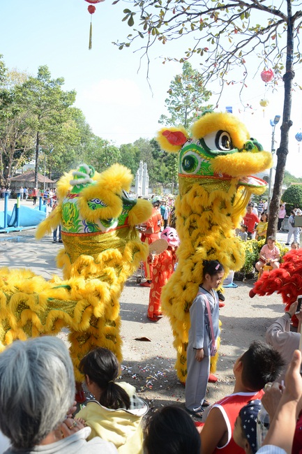 Series of photos on the 3rd day of Tet Holiday