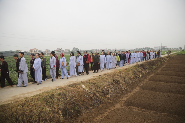 The ceremony of refuging on the Three Jewels at Dong Cao Pagoda - Thanh Hoa