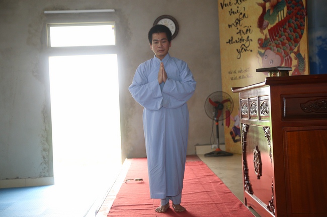 The ceremony of refuging on the Three Jewels at Dong Cao Pagoda - Thanh Hoa