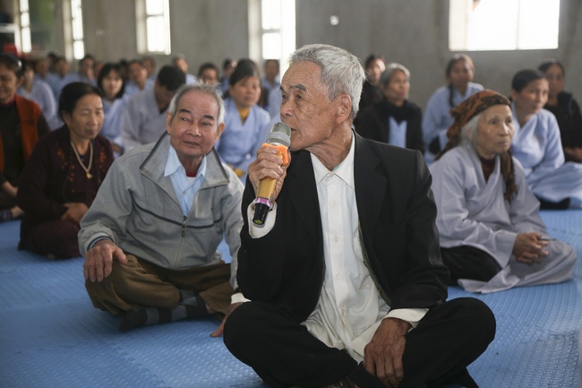 The ceremony of refuging on the Three Jewels at Dong Cao Pagoda - Thanh Hoa