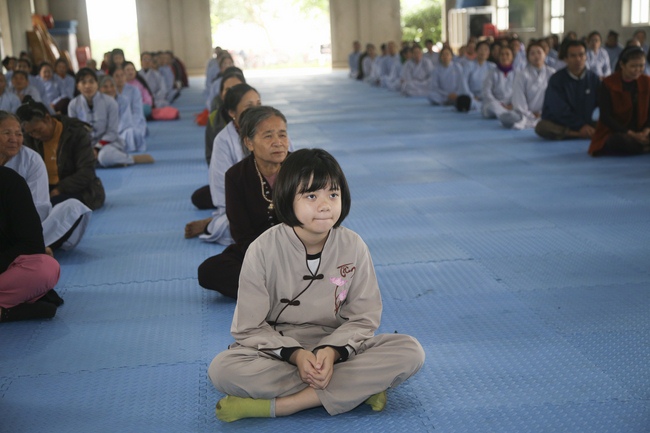 The ceremony of refuging on the Three Jewels at Dong Cao Pagoda - Thanh Hoa