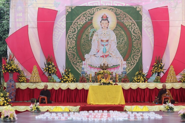 Shimmering candles at Co Tan Pagoda - Hai Duong