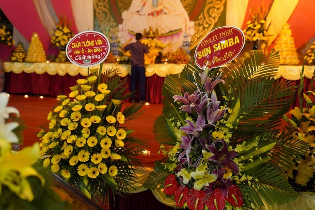 Shimmering candles at Co Tan Pagoda - Hai Duong