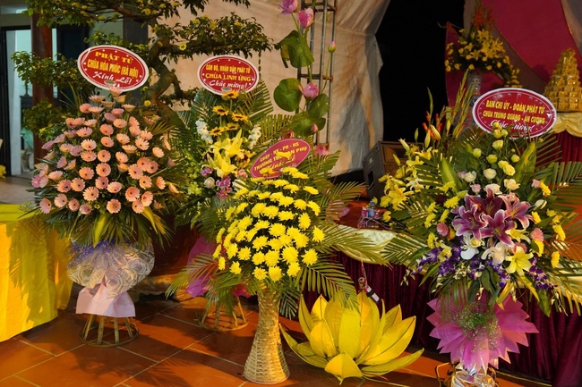 Shimmering candles at Co Tan Pagoda - Hai Duong