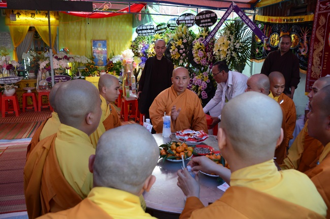 Viếng tang lễ thân phụ TT. Thích Minh Thành – Sóc Trăng