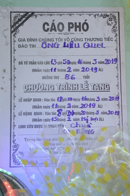 Viếng tang lễ thân phụ TT. Thích Minh Thành – Sóc Trăng