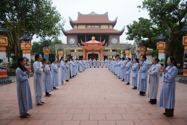 Khai khóa tu Thiền – Niệm Phật 3 ngày chùa Tây Khánh