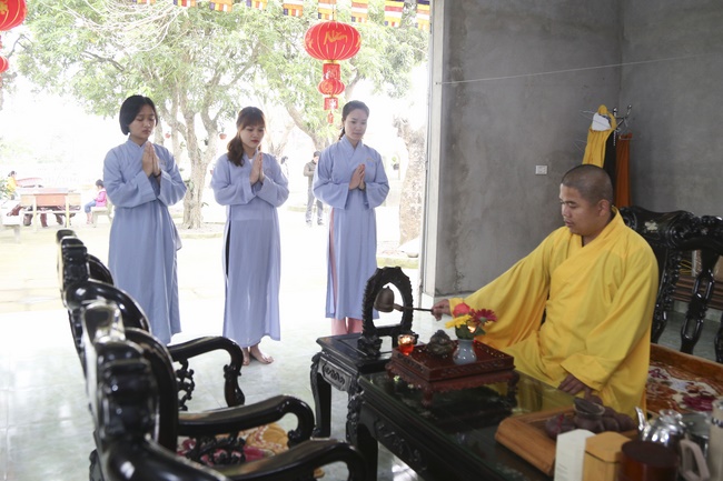 Khóa tu một ngày chùa Đống Cao – Thanh Hóa