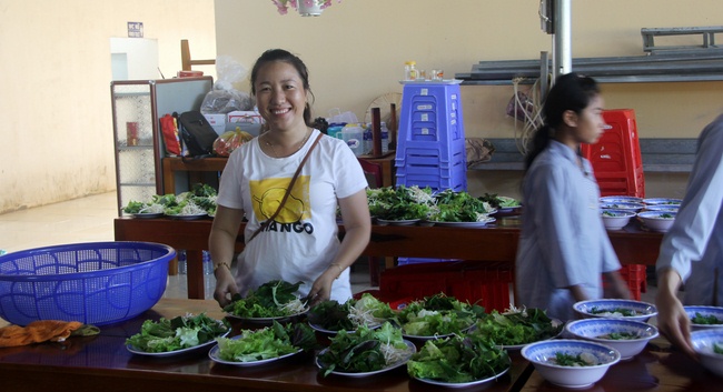 The ceremony of taking refuge at Dang Phap Pagoda- Binh Phuoc Province