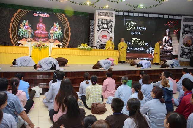 Lễ quy y Tam Bảo lần thứ 01 – 2019