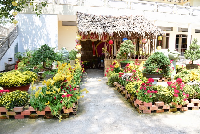 Offering alms at Quoc Thoi pagoda and releasing creatues in Ben Tre