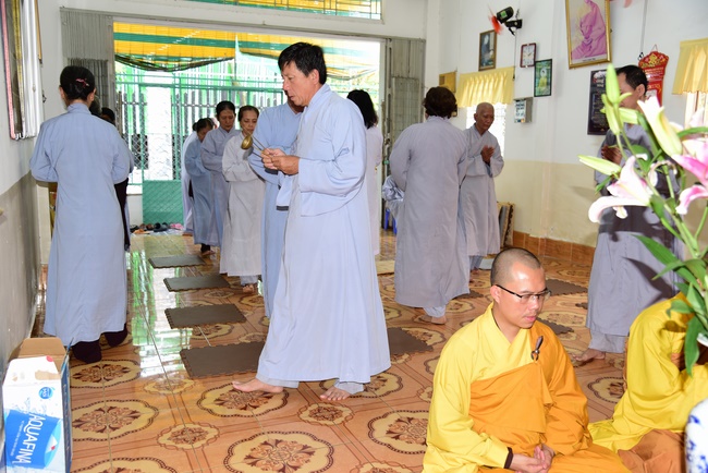 One – day Retreat in Can Tho province