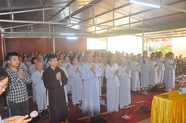 A Peaceful cultivation course at Tieu Dao pagoda, Quang Ninh Province