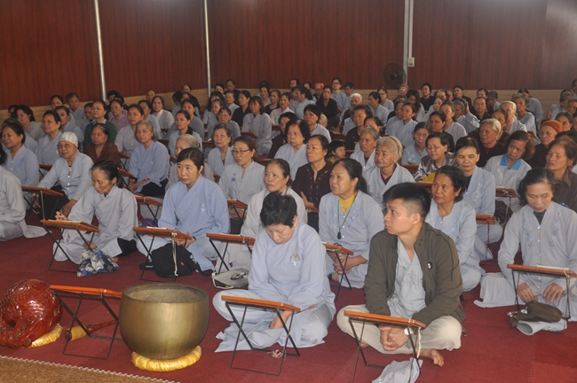 A Peaceful cultivation course at Tieu Dao pagoda, Quang Ninh Province