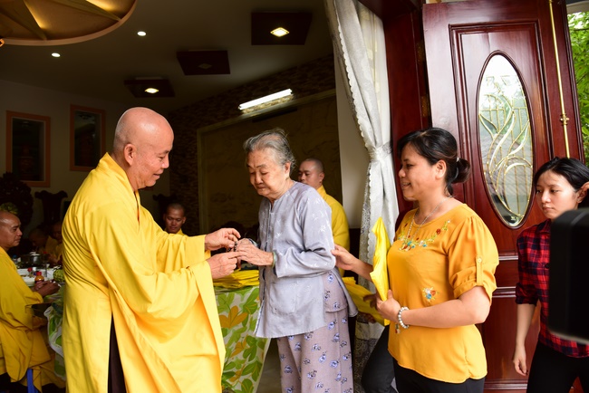 Praying for rebirth in Long An, Binh Duong and freeing creatures in Binh Thanh.