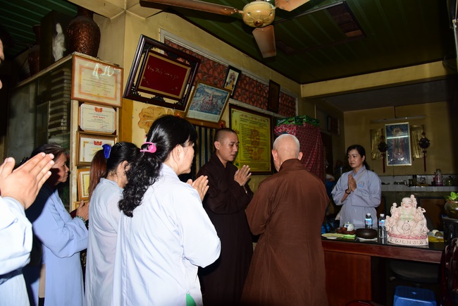 Praying for rebirth in Long An, Binh Duong and freeing creatures in Binh Thanh.