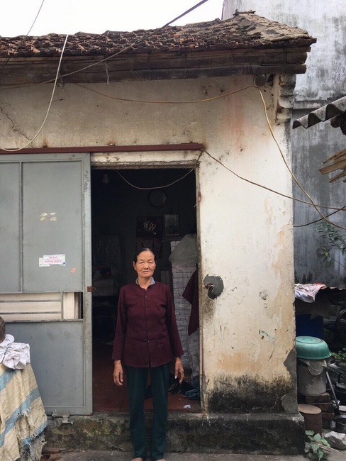The ceremony groundbreaking to build charity houses in Ngoc Liep commune.