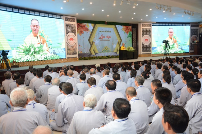 Dharma Talk “Making a Choice” --- The 91st Seven-Day Retreat