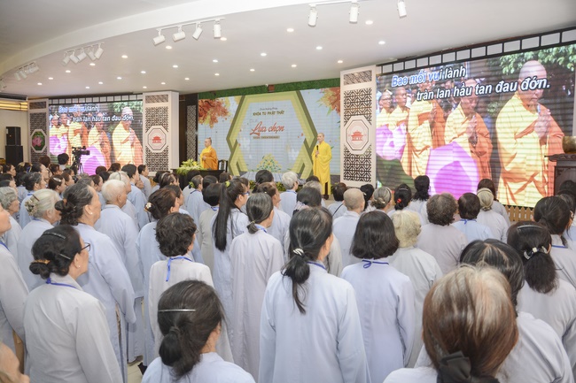 Dharma Talk “Making a Choice” --- The 91st Seven-Day Retreat