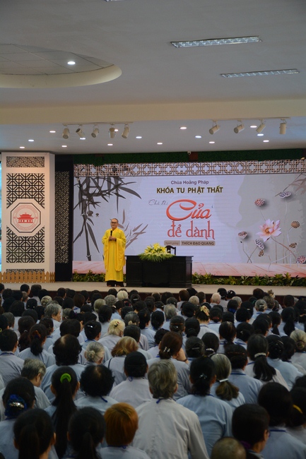 Dharma Talk “Saving for Later” --- The 91st  Seven-Day Retreat