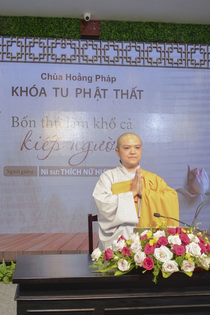 Dharma Talk “The Four Matters Cause Our Suffering” – 91st Seven-Day Retreat