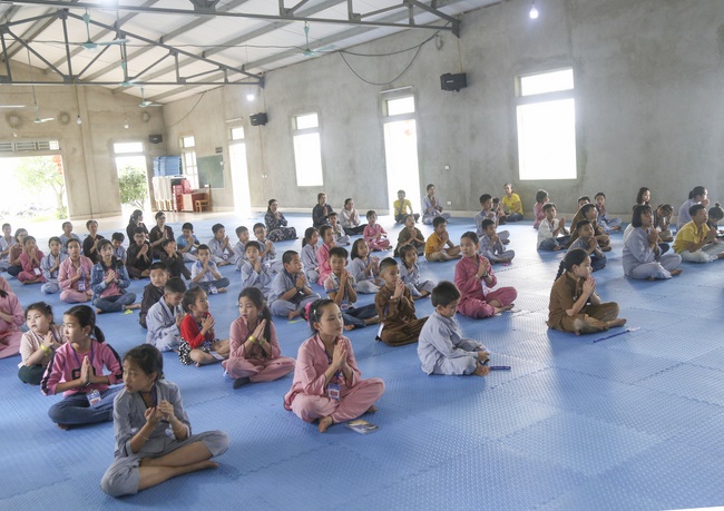 Chùa Đống Cao tổ chức khóa tu “Ươm Mầm Hoa Sen” – lần 2