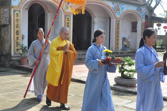 The 7th retreat of “Study of the Buddha's Practice at Dong Cao pagoda in Thanh Hoa.