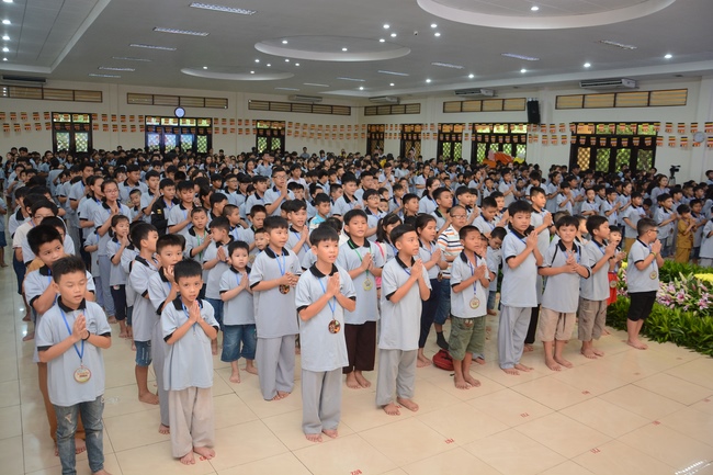 Khóa tu thiếu nhi “Em Về Bên Phật”