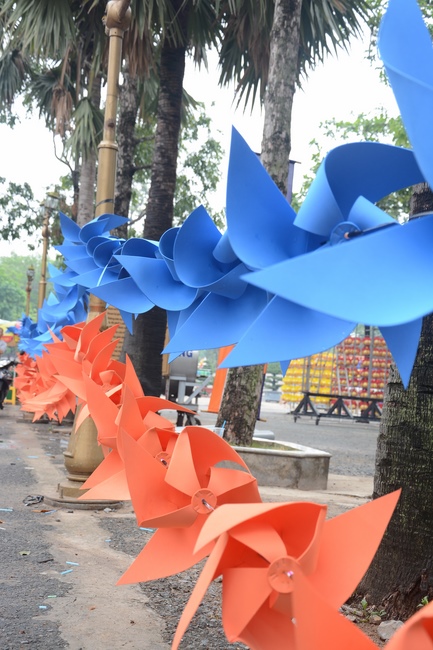 Công tác chuẩn bị trang trí Phật đản Vesak 2019 (phần 1)