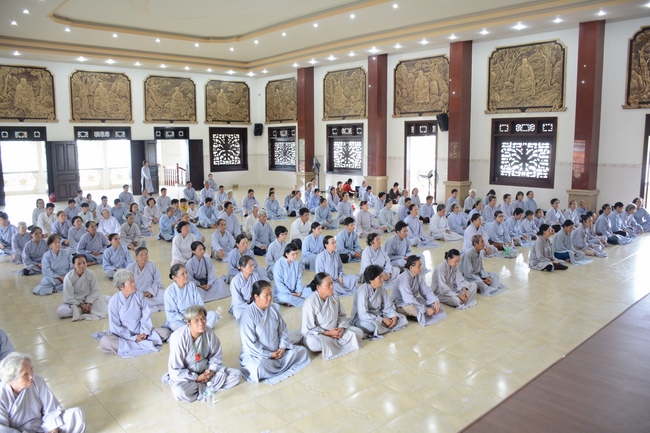 Thuyết giảng tại chùa Hội Đức