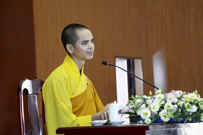 Thuyết giảng tại chùa Hội Đức