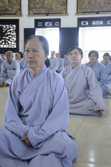 Thuyết giảng tại chùa Hội Đức